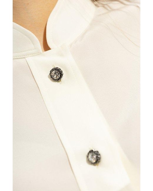 Gucci Natural Shirt With Decorative Buttons
