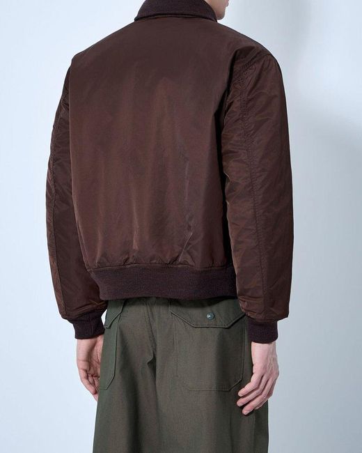 Engineered Garments Brown Shell Outerwear Jacket for men