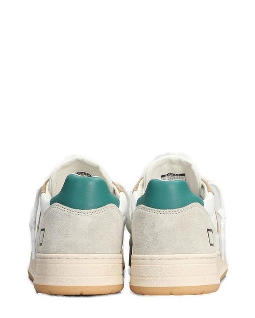 Date White Court 2.0 Lace-Up Sneakers for men