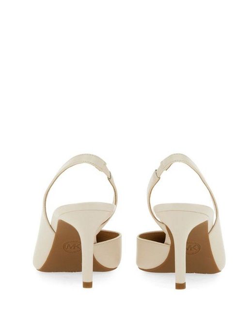 MICHAEL Michael Kors Natural Chelsea Slingback Pointed-toe Pumps