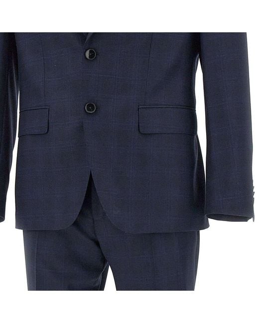 Boss Blue Slim-Fit Suit for men