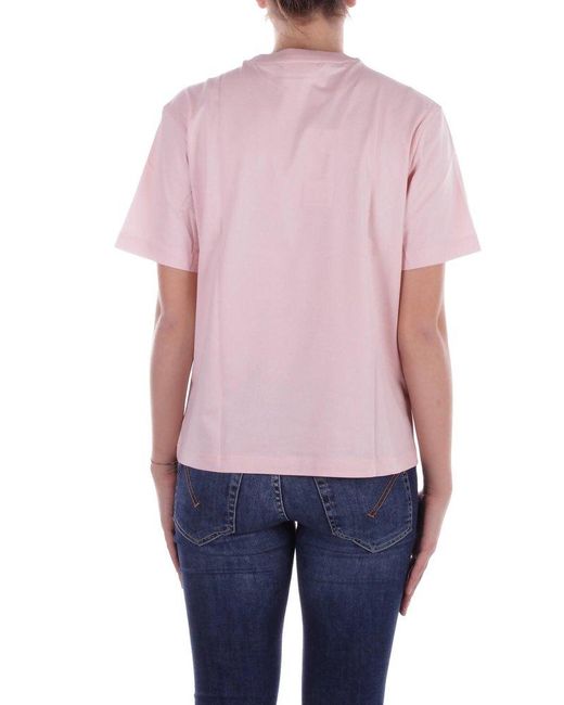 Lacoste Pink Relaxed Fit Soft T-Shirt