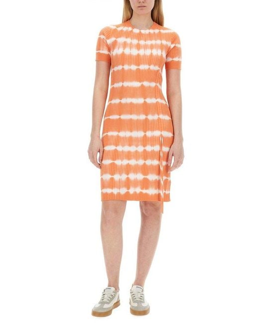 PS by Paul Smith Orange Knit Dress