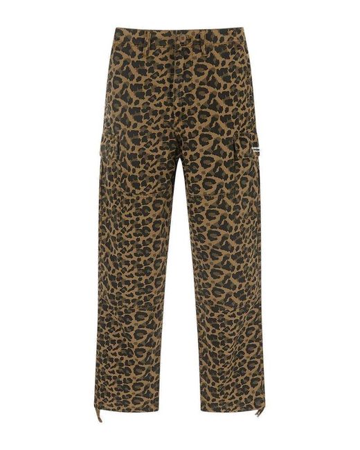 Vans Leopard Cargo Pants in Natural for Men | Lyst UK