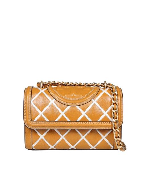 tory burch fleming brown