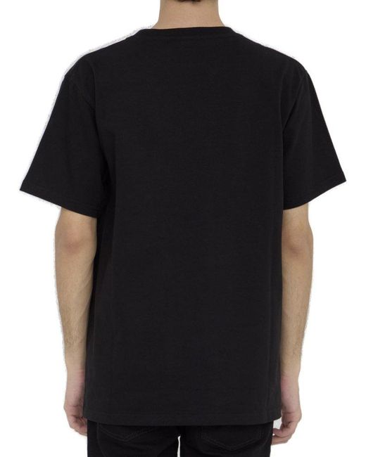 Dior Black 1947 Crewneck Short-sleeved T-shirt for men