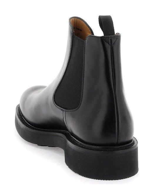 Church's Black Goodward R Lw Slip-on Chelsea Boots for men