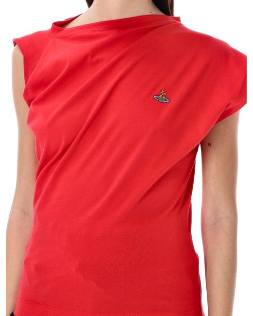 Vivienne Westwood Hebo Top in Red | Lyst
