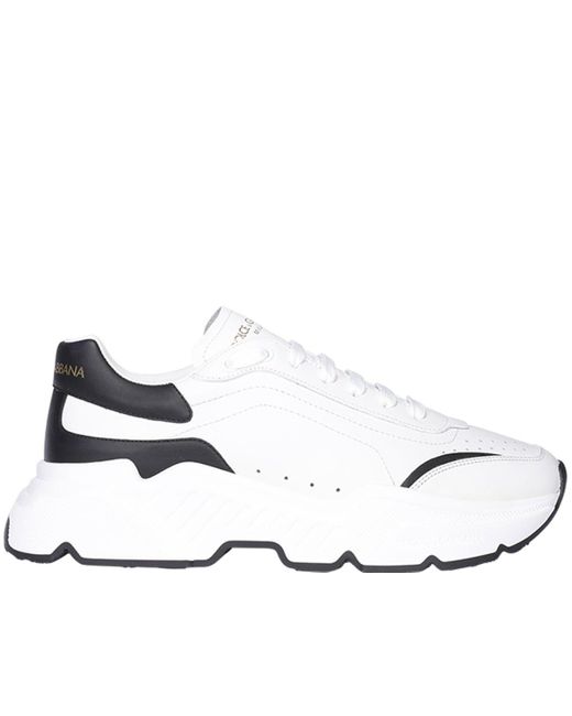 men's black dolce and gabbana trainers