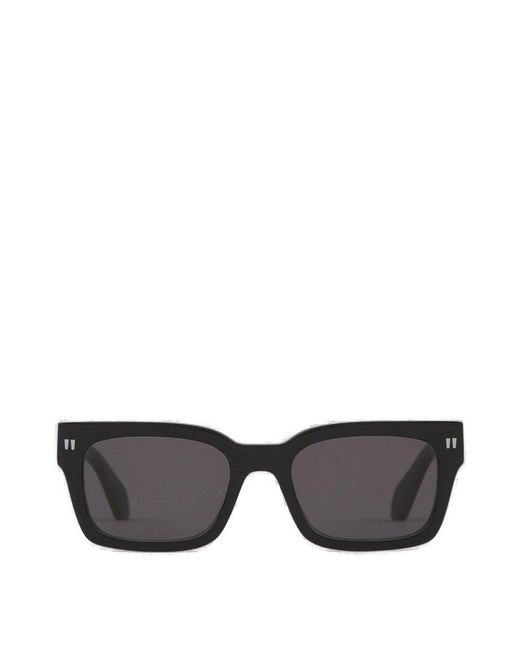 Off-White c/o Virgil Abloh Gray Midland Square Frame Sunglasses for men