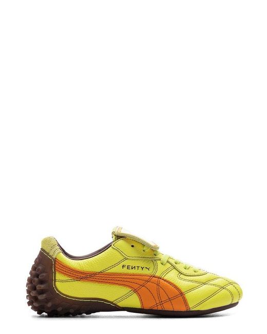 PUMA Yellow X Fenty Avanti Ls Stitched Sneakers