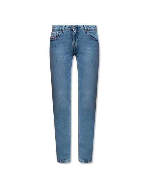 DIESEL Blue '2002' Straight Leg Jeans