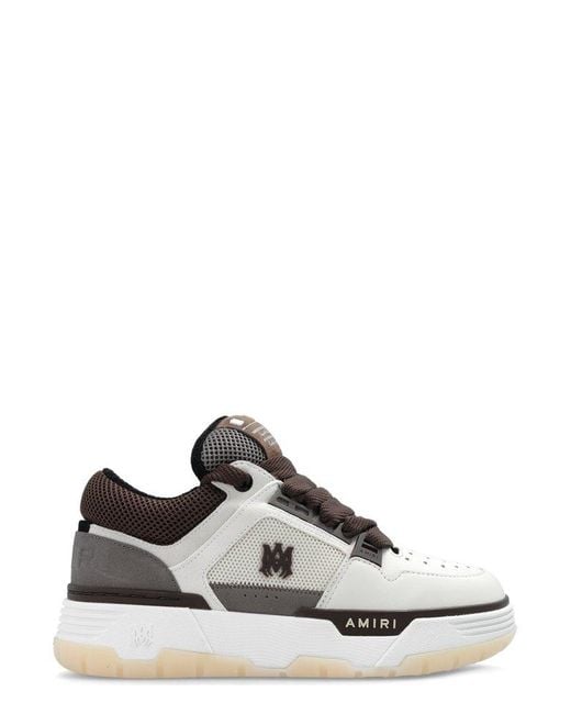 Amiri Multicolor Ma-1 Sneakers In Brown/white