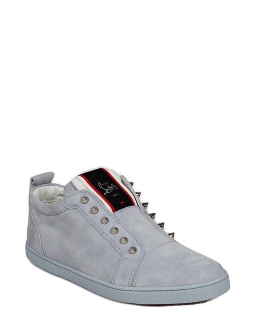 Christian Louboutin Gray F.a.v Fique A Vontade Sneakers for men