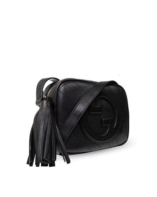 Gucci Black Blondie Leather Camera Bag
