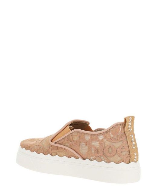 Chloe slip on sales sneakers