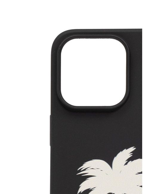 Palm Angels Black Iphone 15 Max Case, for men