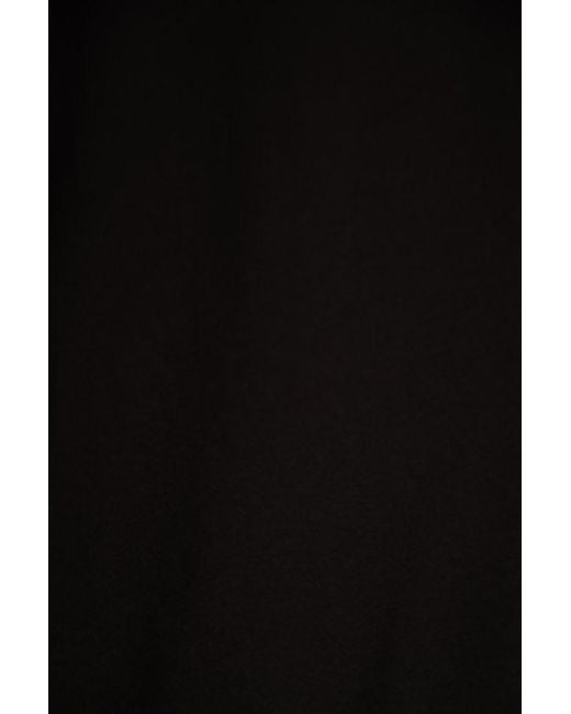 Dries Van Noten Black Long-sleeved Crewneck T-shirt for men