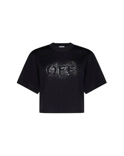 Off-White c/o Virgil Abloh Black T-shirts And Polos