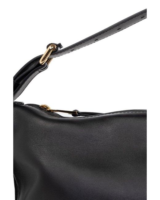 Moschino Tie Me Hobo Bag in Black | Lyst