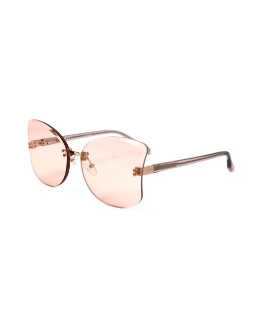 Linda Farrow Black X Nº21 Butterfly Frame Sunglasses