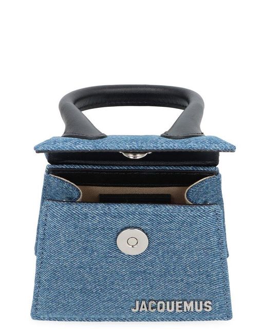 Jacquemus Blue Le Chiquito Mini Handbag