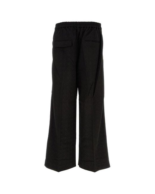 MARINE SERRE Black Pants for men