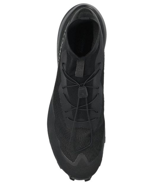 Salomon Black Speedcross Advanced Drawstring Sneakers for men