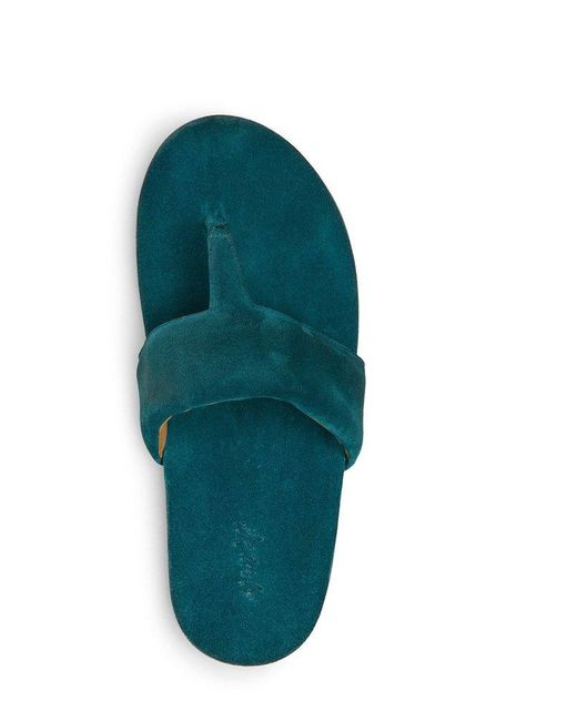 Marsèll Green Round-toe Single-strap Flip Flops for men