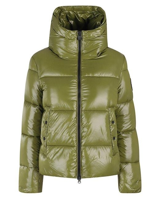 Save The Duck Green Biddy Padded Jacket