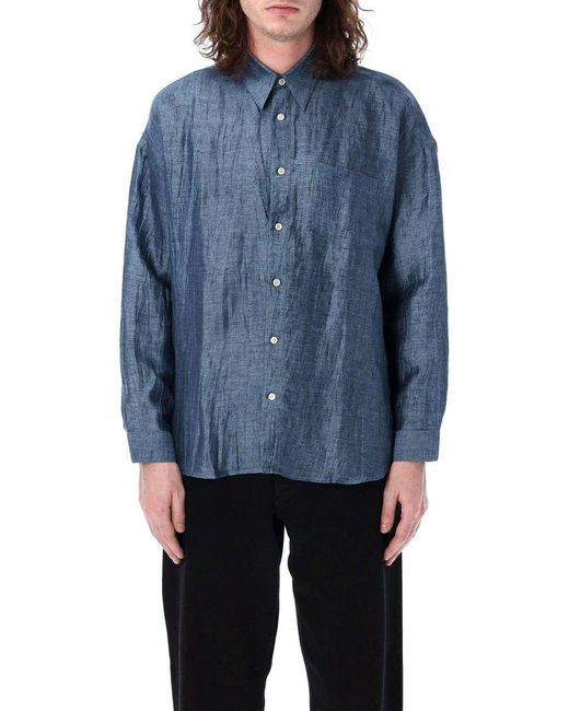 sunflower Blue Stable Button-Down Shirt for men