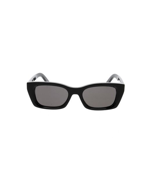 Dior Black Rectangle Framed Sunglasses