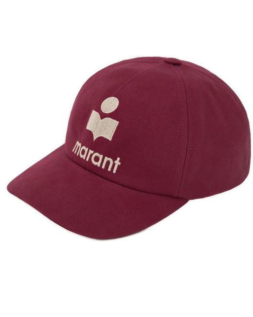 Isabel Marant Logo Embroidered Baseball Cap for men