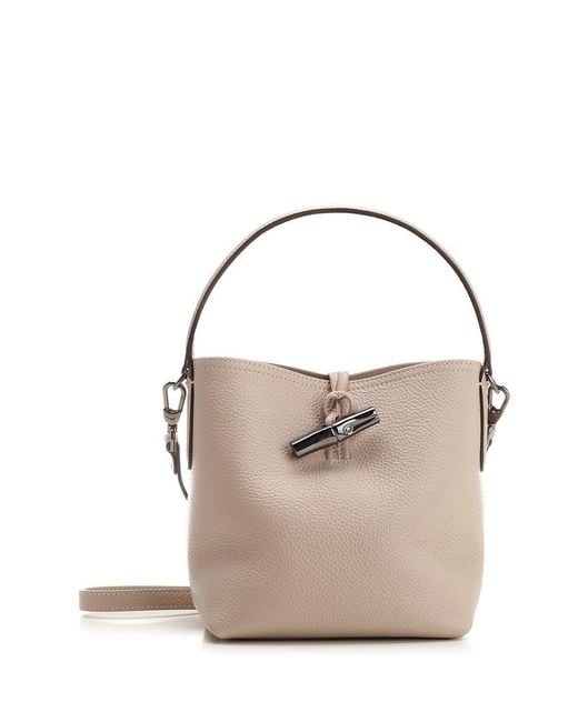 Longchamp Metallic Roseau Essential Extra Small Crossbody Bag
