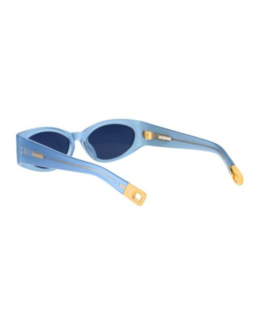 Jacquemus Blue Sunglasses