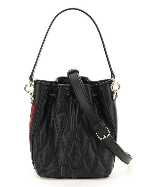 Bally Donae Tophandle Bucket Bag in Black Lyst Australia
