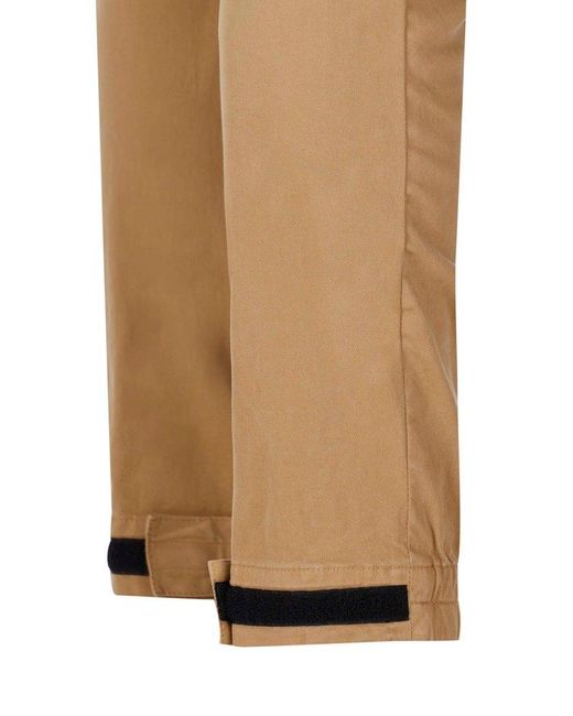 DSquared² Natural Logo Printed Cargo Trousers for men