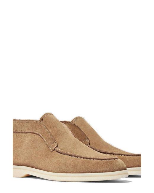 Scarosso Brown Leonarda Slip-On Ankle Boots