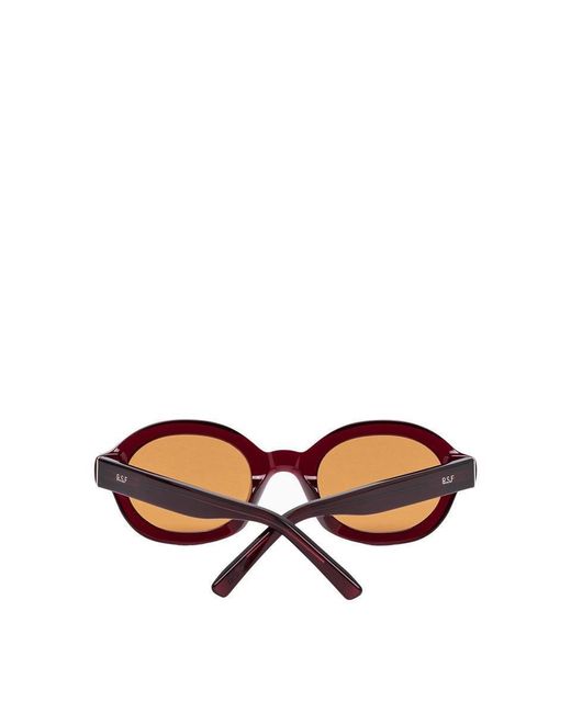 Retrosuperfuture Brown Marzo Round Frame Sunglasses for men