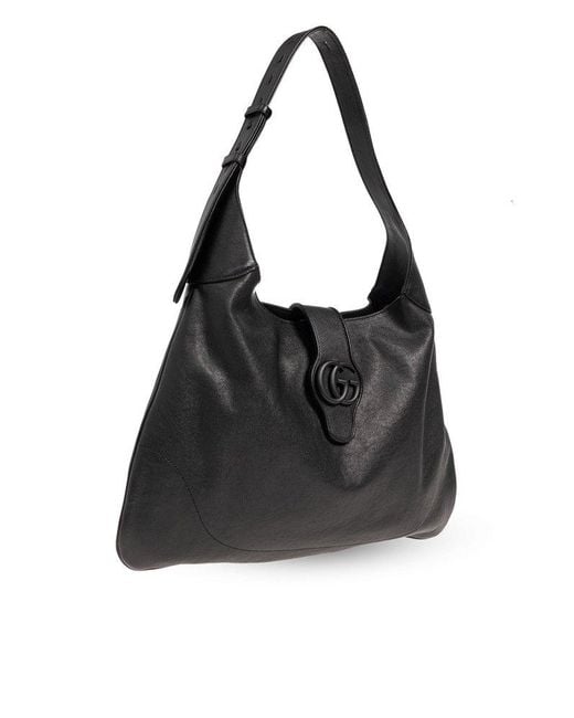 Gucci Black 'aphrodite Large' Shoulder Bag,