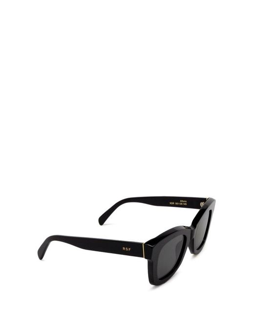Retrosuperfuture Black Altura Square Frame Sunglasses