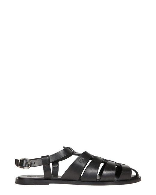 Dragon Diffusion Black Pescador Sandals