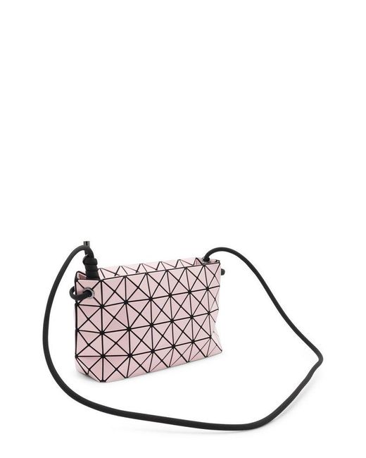 Issey Miyake Gray Loop Metallic Shoulder Bag