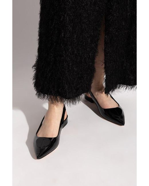 Kate Spade Black Slingback Pointed Pumps