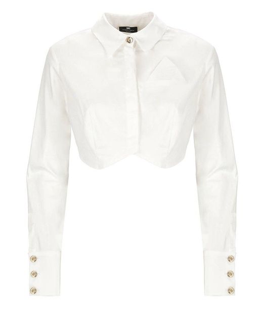 Elisabetta Franchi Shirts White