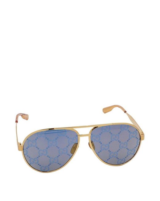 Gucci Blue Sunglasses for men