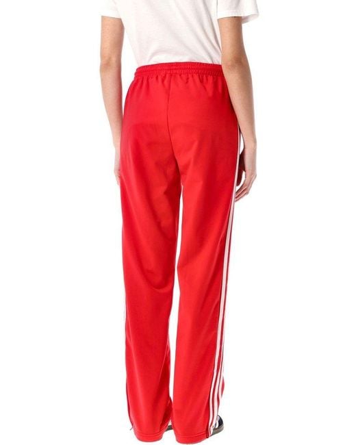 Adidas Originals Red Adicolor Classics Firebird Tracksuit Bottoms