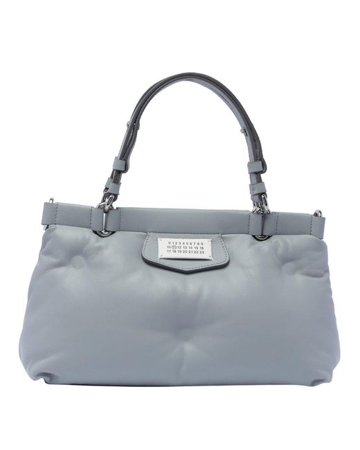 Maison Margiela Gray Glam Slam Small Top Handle Bag