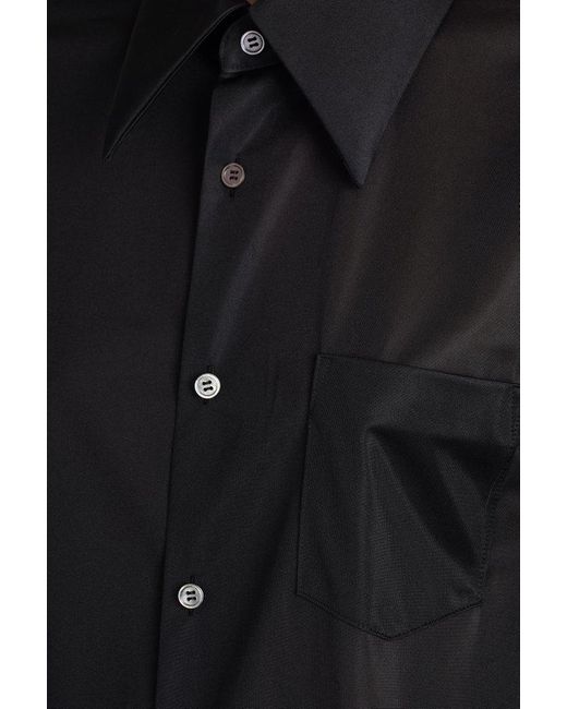 Comme des Garçons Black Long-sleeved Button-up Shirt