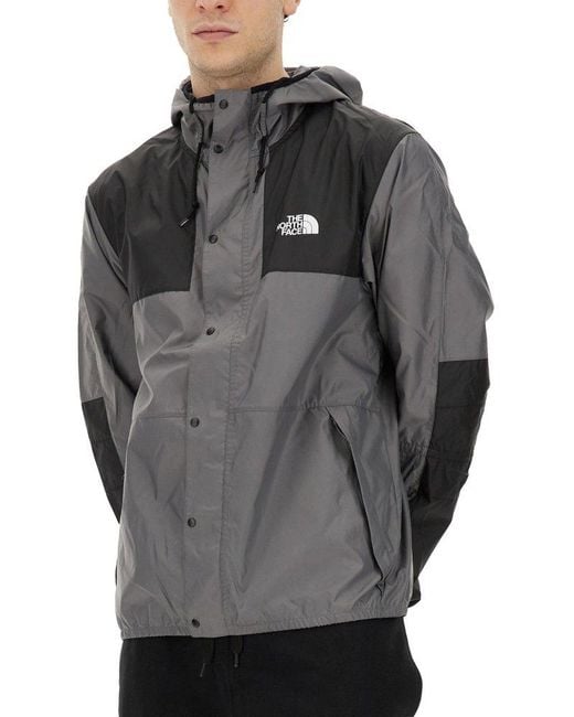 The North Face Gray Hooded Jacket for men